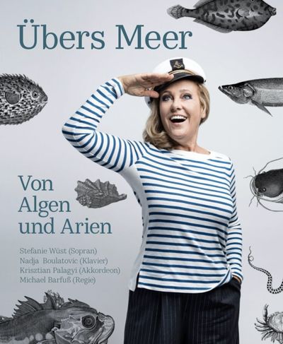 Programm Übers Meer mit Stefanie Wüst (Plakat)
